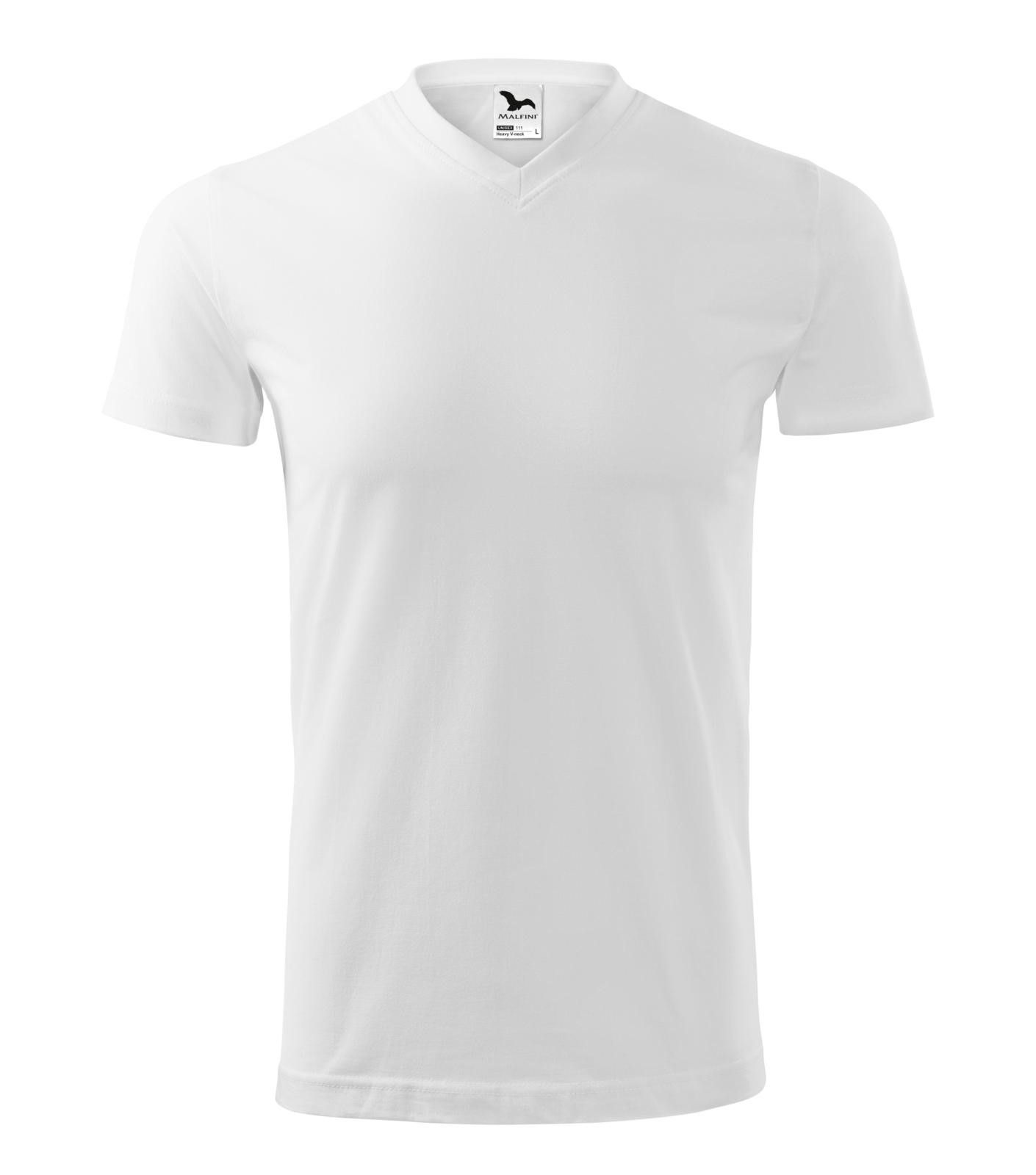 Malfini Malfini111 Heavy V-neck póló unisex fehér (UTOLSÓ DARABOK) termék fő termékképe