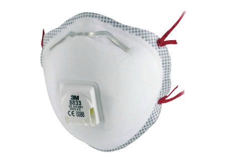 3M 8833B FFP3 RÉSZECSKESZŰRŐ FÉLÁLARC termék fő termékképe