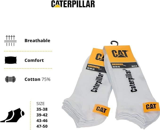 Caterpillar CAT-544W-300A CAT AV052 bokazokni 3-pack	35-38	Fehér termék fő termékképe