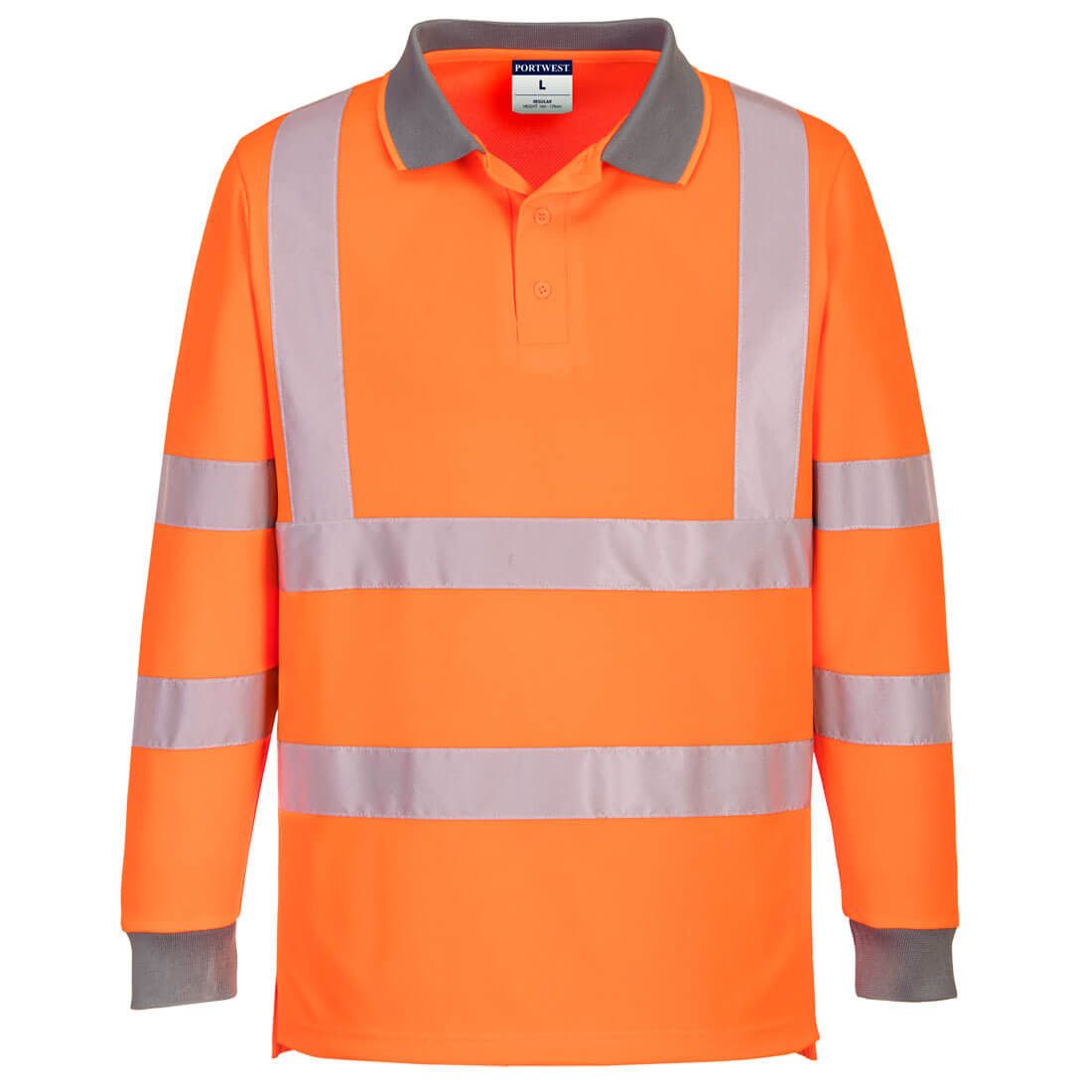 Portwest EC10 - Eco Hi-Vis pólóing S/S, narancs termék fő termékképe
