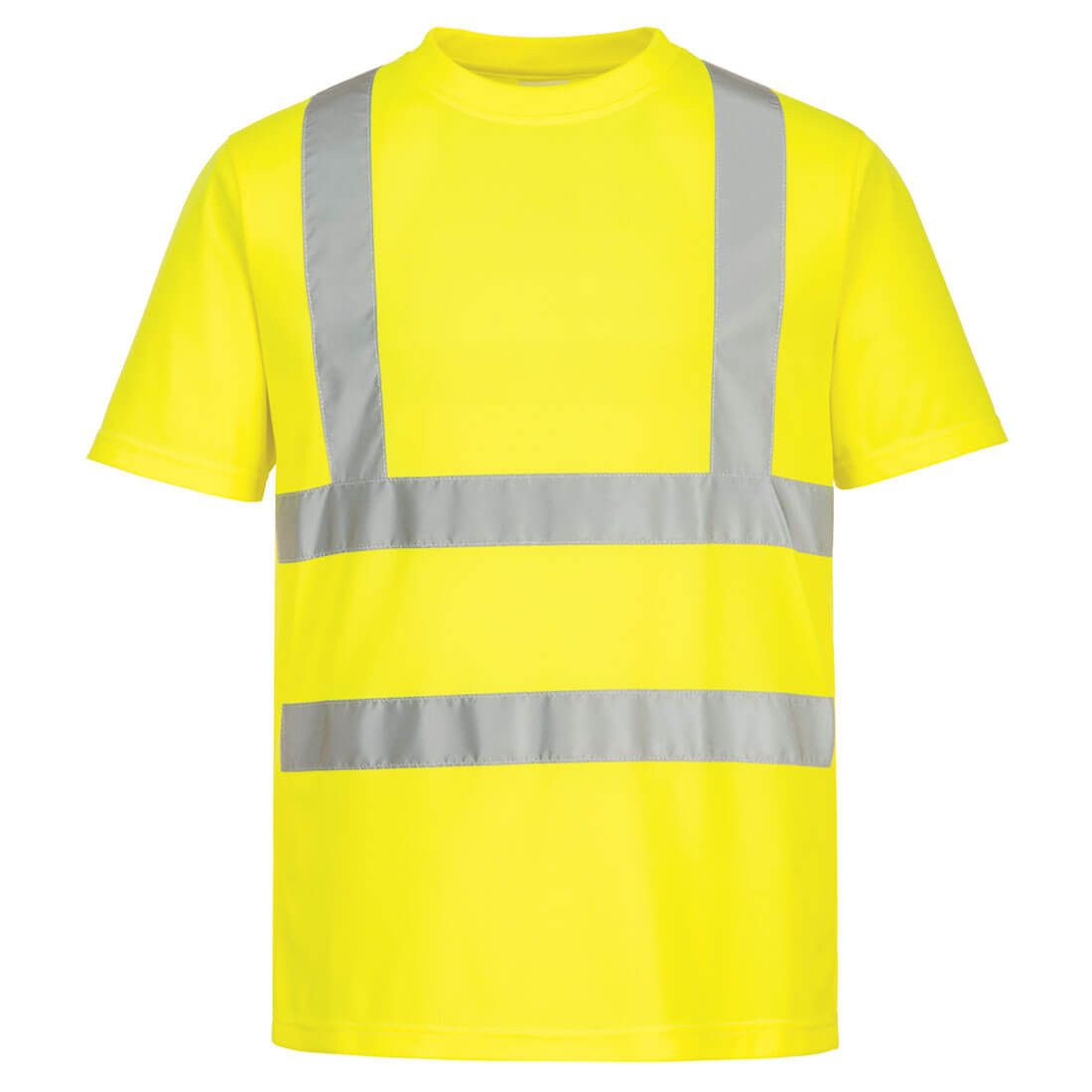 Portwest EC12 - Eco Hi-Vis póló, sárga termék fő termékképe
