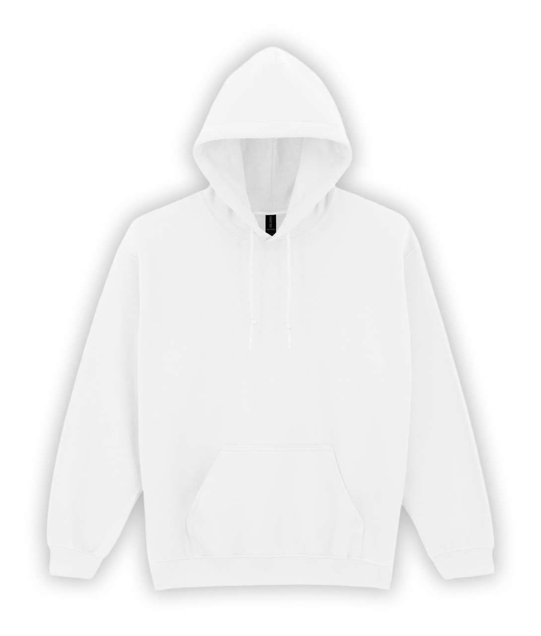 Gildan Kapucnis pulóver GI18500 Fehér termék fő termékképe
