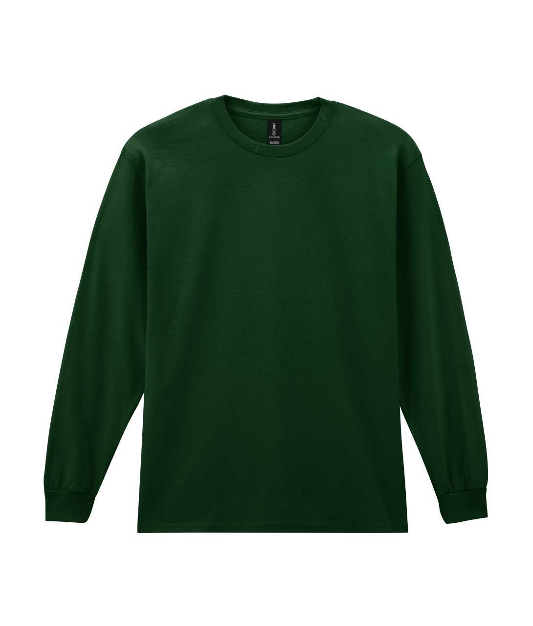 Gildan Póló környakas hosszú ujjú  GI2400 forest green termék fő termékképe