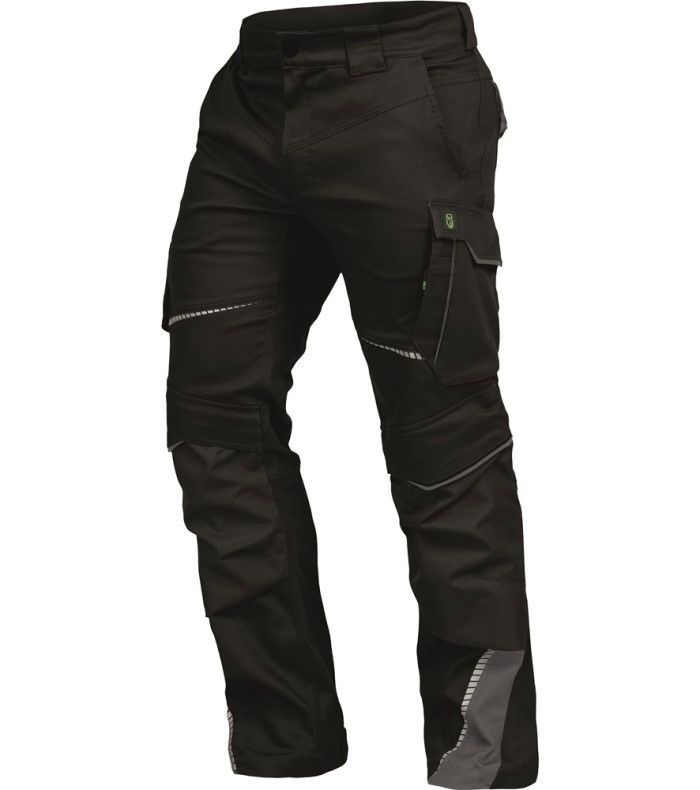 LEIB FLEX derekas munkanadrág fekete- szürke termék fő termékképe