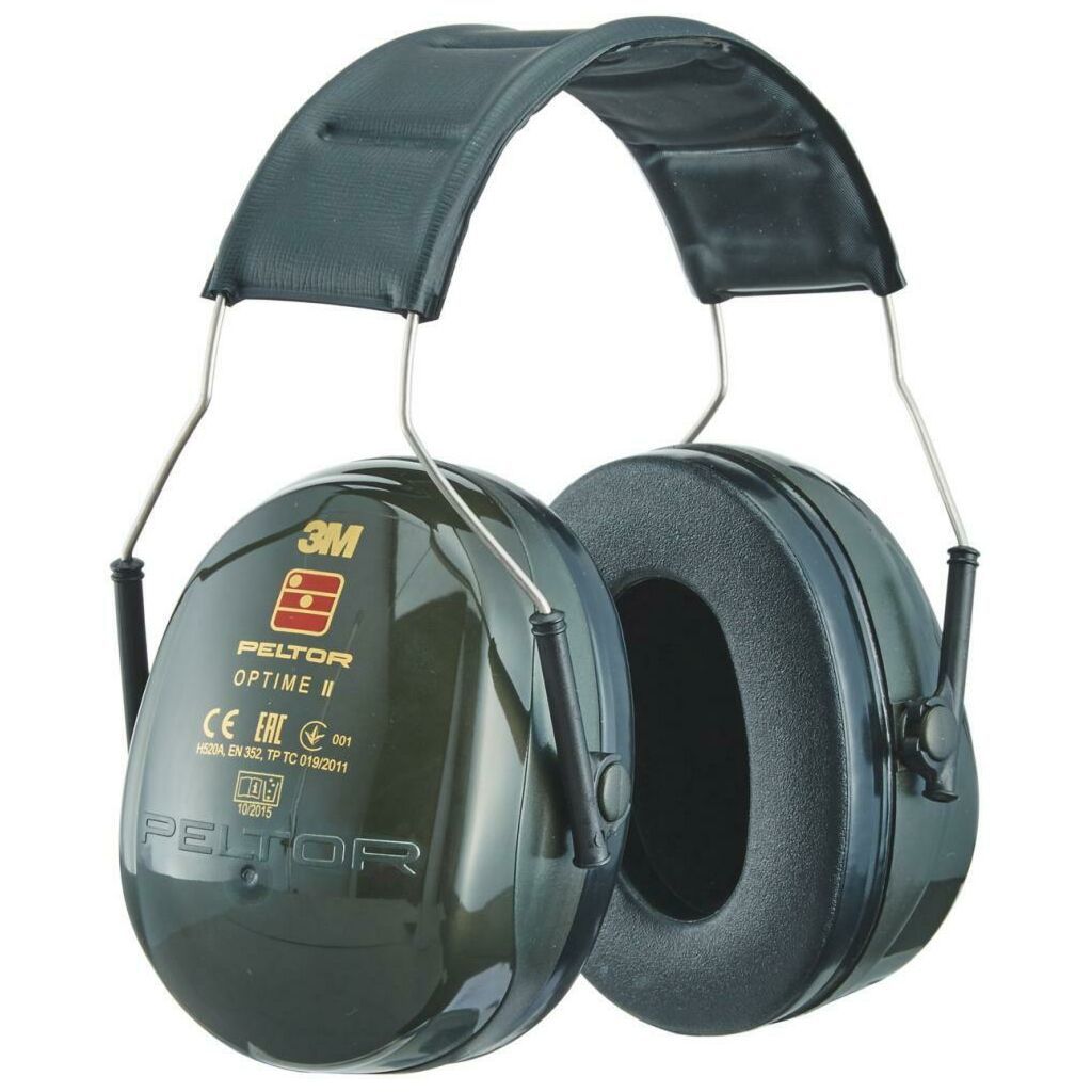 3M H520A-407-GQ Peltor OPTIME II FÜLTOK FEJPÁNTTAL termék fő termékképe