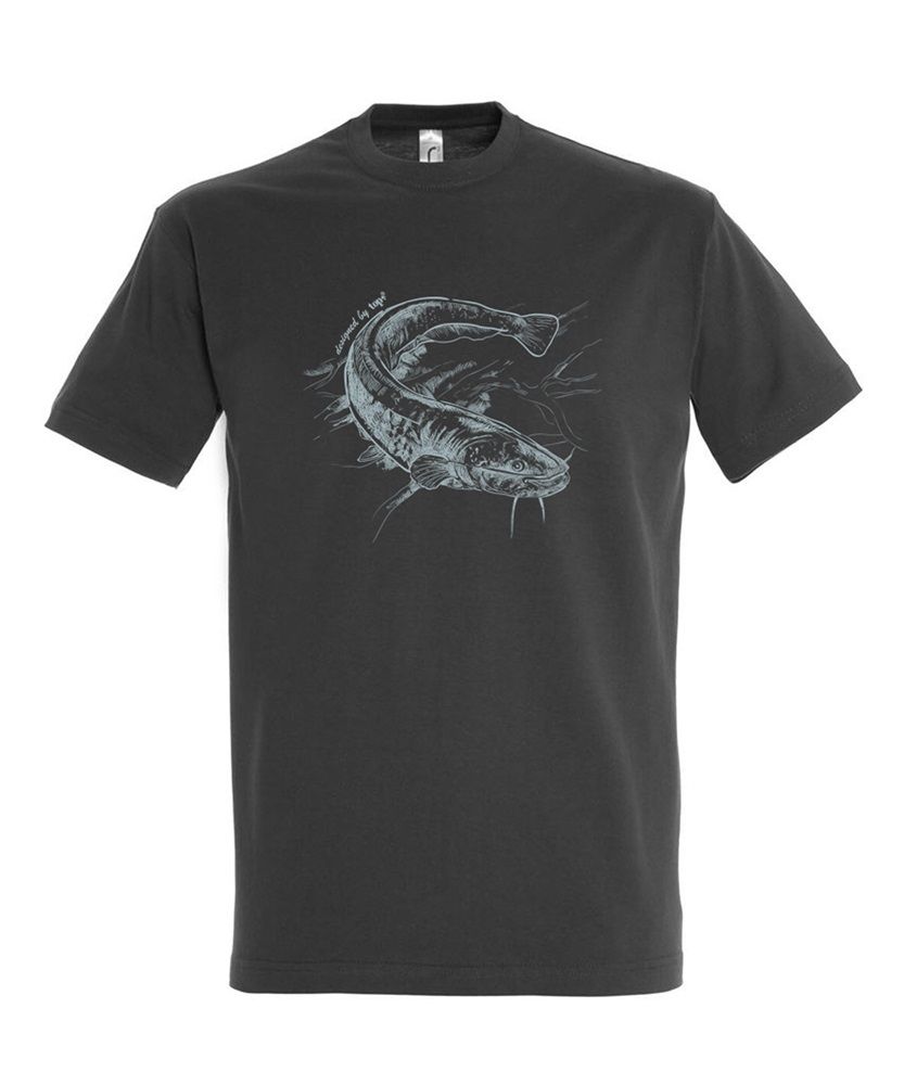 Sool's TOP harcsa mintás póló, kereknyakú termék fő termékképe