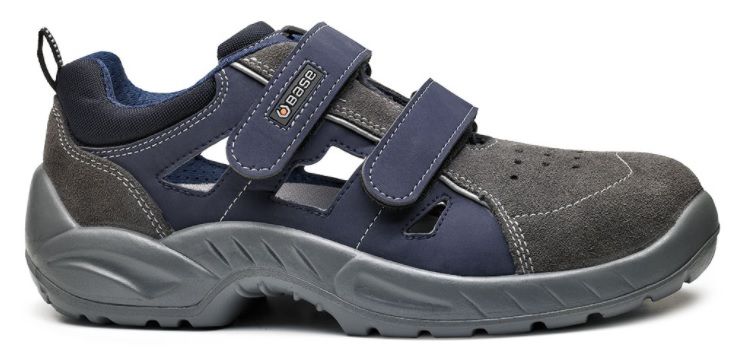 BASE Central munkavédelmi szandál S1P SRC szürke / fekete termék fő termékképe