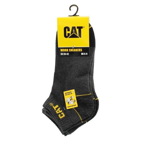 Caterpillar CAT-00159 3-pack rövid munkazokni SZÜRKE termék fő termékképe